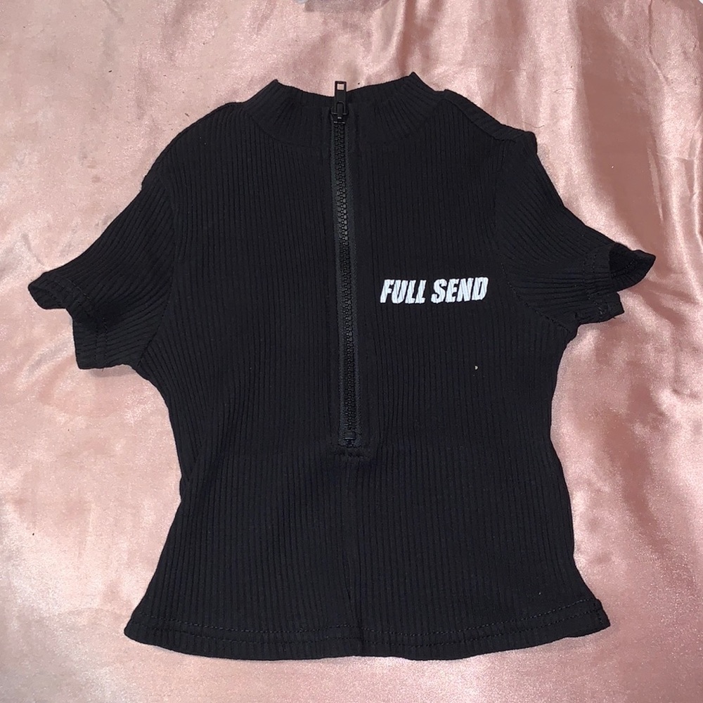 COPY - Full send nelk boys zip up shirt